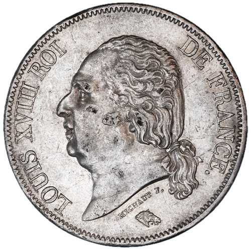 Louis xviii francs 1824 - louis, xviii-5
