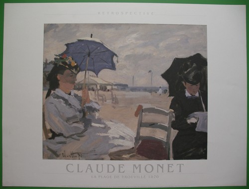 Claude monet plage - :, la