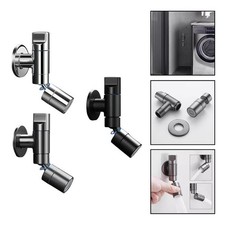 Robinet mural design compact