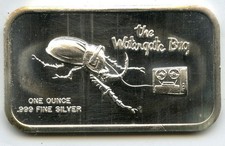 Watergate Bug 999 Argent 1 OZ