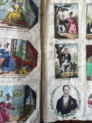 Lot chromolithographie - lot, de
