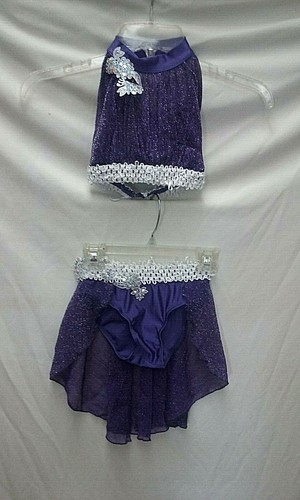 Eifiel purple glitter lyrical - purple,