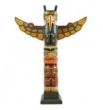 Totem indien multicolore 50cm