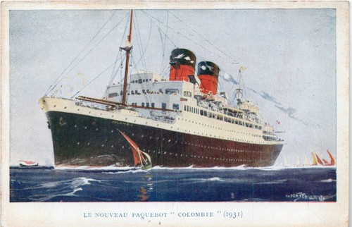 Carte postale bateau boat - carte, /