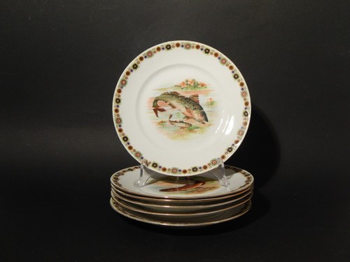 Antique service plat étages - service,