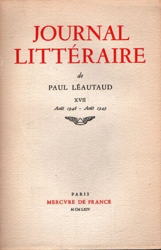 Journal littéraire tome xvii - littéraire,