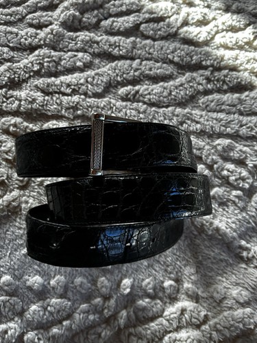 Pullman ceinture noir - , cuir