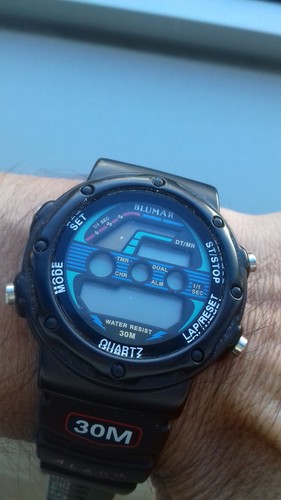 Montre chronographe numérique - chronographe,