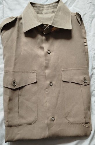 Chemise sable militaire - chemise,