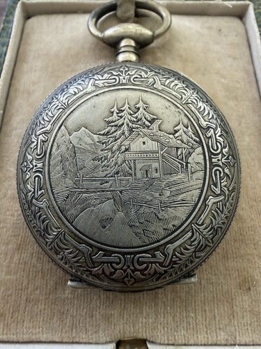 Rare montre gousset cylindre - montre,