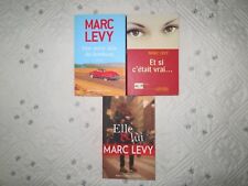 Lot de 3 livres Marc Levy