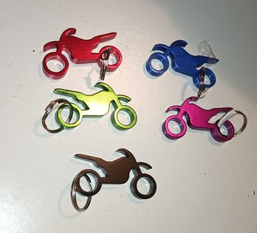 Porte clés aluminium moto - ,