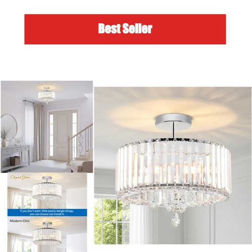 Anwio lustre cristal argent - anwio,