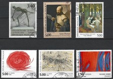 FRANCE - série de 6 timbres