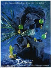 PUBLICITE ADVERTISING 095  1990  DAUM   collection bijoux