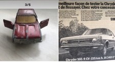 majorette chrysler 180 n°208