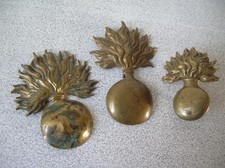 Lot de 3 anciens insignes du