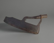 Ancien Coupe Marc Fer Forge De Viticulteur Outil De Vigneron Vigne art populaire