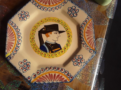 Assiette octogonale henriot - octogonale,