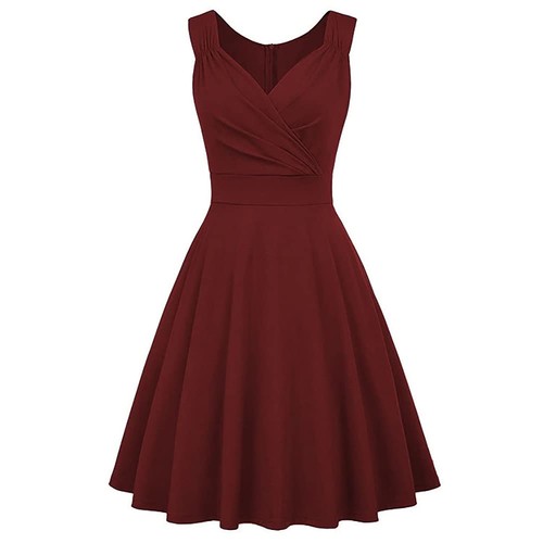 Ibakom robe cocktail rétro - robe,