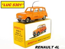 RENAULT 4L AUTOROUTE ORANGE