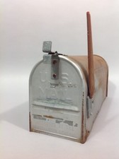 Véritable boîte aux lettres US MAIL PATENT Aluminium STEEL CITY CORP YOUNGSTOWN