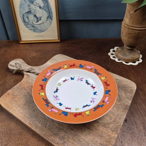 Villeroy boch plate dog - &,