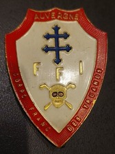 ?★insigne F.F.I, Corps Franc des Truands, AUVERGNE, retirage peint, Richard ?★
