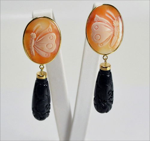 Boucles oreilles or jaune - d'oreilles,