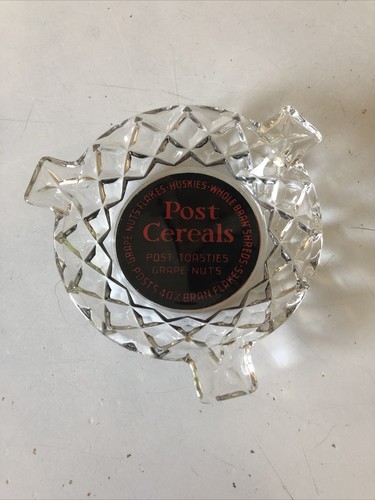 Vintage post cereals ashtray - post,