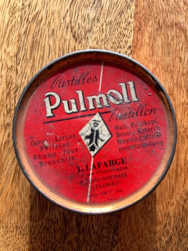 Boite ancienne pastilles - boite,