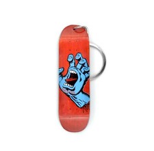 Porte-clés Skateboard Santa
