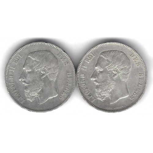 Lot monnaies 5 francs - de, 2