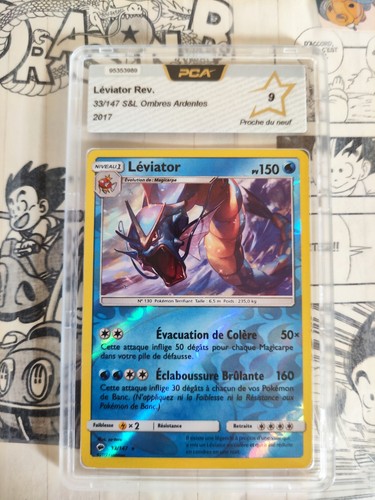 Carte pokémon leviator - carte,