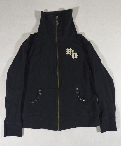 Harley davidson black full zip - harley-davidson,