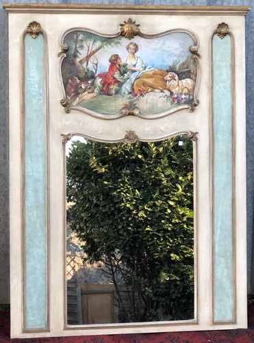 Trumeau miroir style - trumeau,
