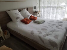 LITERIE cadre de lit 160X200 marque GAUTIER état comme neuf sans sommier démonté