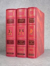 DAUDET ALPHONSE. ILLUSTRATIONS DE HENRY LEMARIÉ. LES HEURES CLAIRES. 3 VOLUMES.