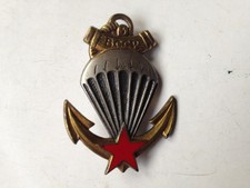 INSIGNE MILITAIRE INDOCHINE 3  BCCP  R 79   DRAGO PARIS    SPECIAL FORCES BADGE