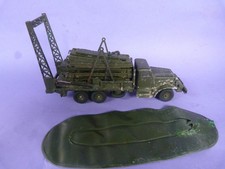 DINKY TOYS France - 884 - camion GMC BROCKWAY poseur de pont 1962