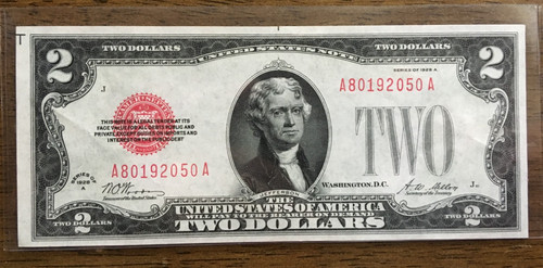 1928 legal tender fr 1502 - 1928,