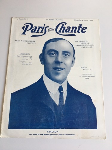 Paris qui chante revue