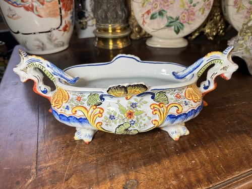 Petite jardinière faïence - jardinière, en