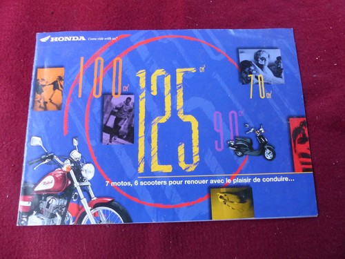 Catalogue moto honda cg125 - honda,