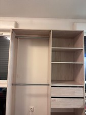 penderie ouverte pour chambre, hauteur 200, en bon état 