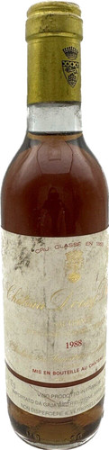 Vin liquoreux 1988 château - liquoreux,