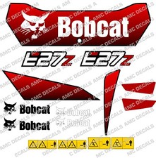 Autocollant Set De Décalques Pour Mini Pelle BOBCAT E27Z