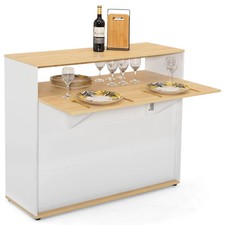 Meuble de bar extensible en
