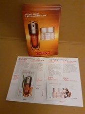 LOT DOUBLE SERUM CLARlNS