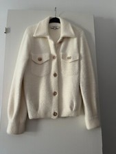 Veste blanche-crème moelleux